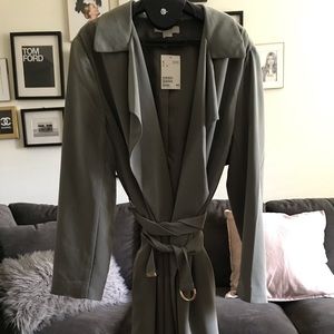NWT H&M Duster Trench